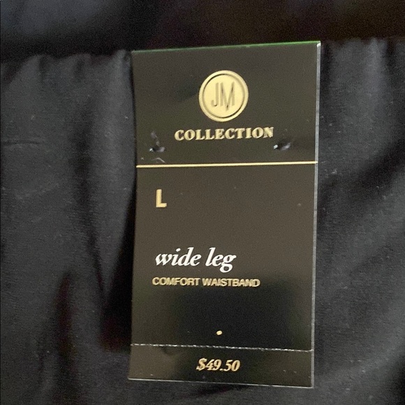 JM Collection Black Wide Leg Pants - Picture 8 of 12